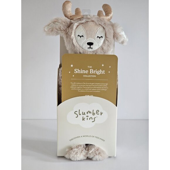 Slumberkins Ibex Reindeer The Caring Crew - New In Box - Picture 7 of 7